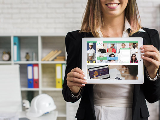 Un potentiel candidats qui postule sur le site Sainté Recrut'